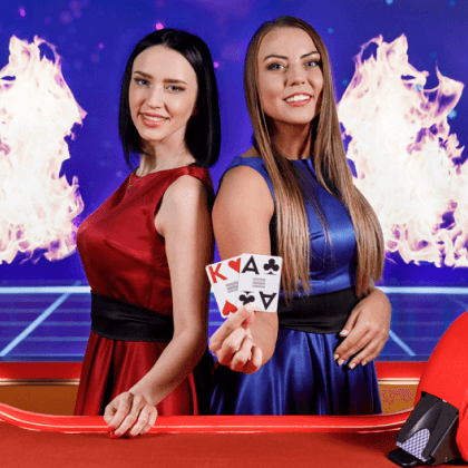 Mega Fire Blaze Blackjack game cover